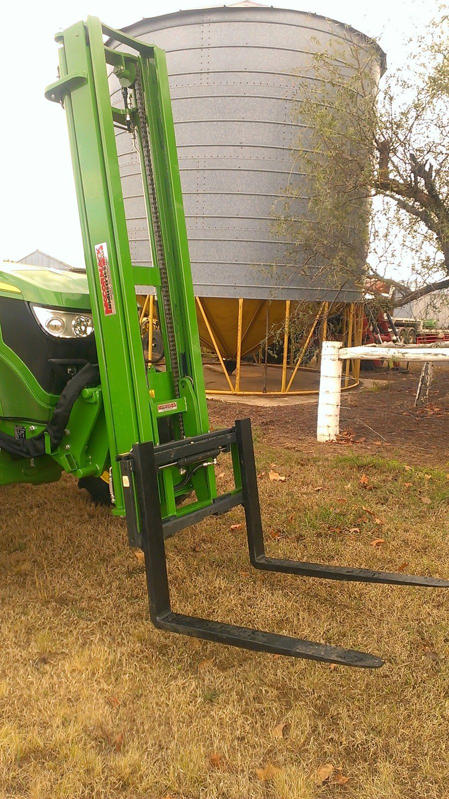 Tractor Mounted Forklifts for most makes McCormack Industries